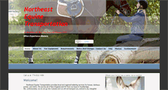 Desktop Screenshot of nehorsetrans.com
